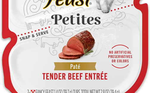 Fancy Feast Petites Tender Beef Entrée Paté